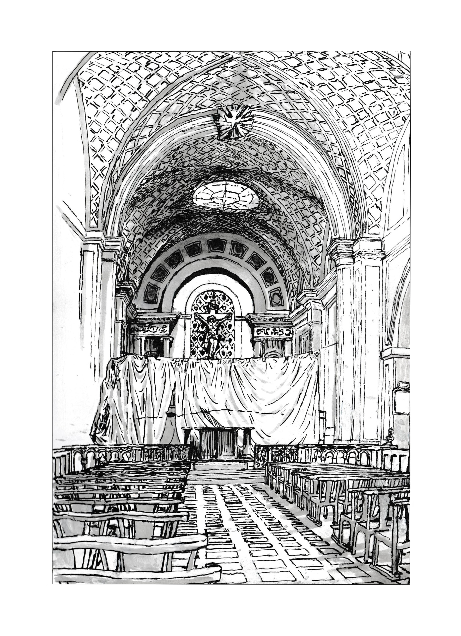 L'église Sainte-Eulalie, rue de la Merci
